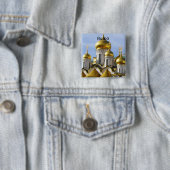 kathedraal van de aankondiging vierkante button 5,1 cm (In situ)