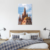 Kathedraal van de aartsengel Michaël Canvas Afdruk (Insitu (Slaapkamer))