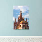 Kathedraal van de aartsengel Michaël Canvas Afdruk (Insitu (Houten vloer))