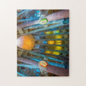 Kathedraal van de Sagrada Família. Legpuzzel (Verticaal)