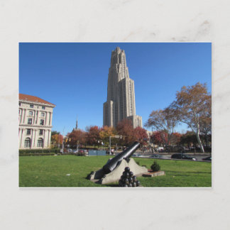 Kathedraal van de Universiteit van Pittsburgh Briefkaart