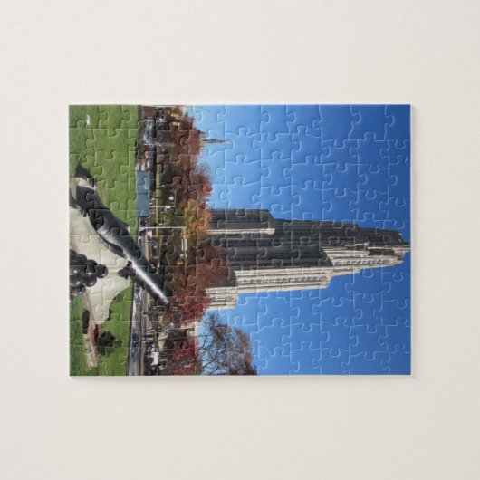 Kathedraal van de Universiteit van Pittsburgh Legpuzzel (Horizontaal)