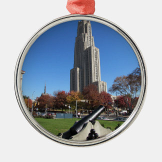 Kathedraal van de Universiteit van Pittsburgh Metalen Ornament