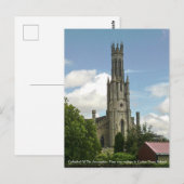 kathedraal van de veronderstelling, Carlow Town Briefkaart (Voorkant / Achterkant)