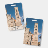 Kathedraal van Florence Badge (Voor- en achterkant)