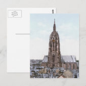 Kathedraal van Frankfurt Briefkaart (Voorkant / Achterkant)
