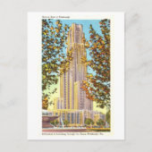  kathedraal van het leren in Pittsburgh, Penn. Briefkaart (Voorkant)