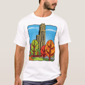 Kathedraal van het leren van Pittsburgh T-shirt (Voorkant)