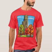 Kathedraal van het leren van Pittsburgh T-shirt (Voorkant)