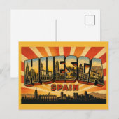 Kathedraal van Huesca, Spanje Briefkaart (Voorkant / Achterkant)