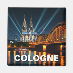 Kathedraal van Keulen Duitsland Nachtreizen Magneet