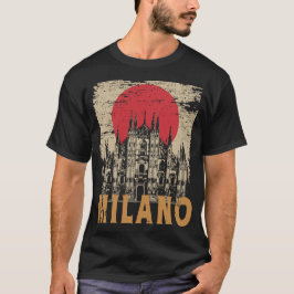 Kathedraal van Milaan  Italiaans Architectuurkunst T-shirt