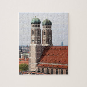 Kathedraal van München Frauenkirche - 8 x 10 - 110 Legpuzzel
