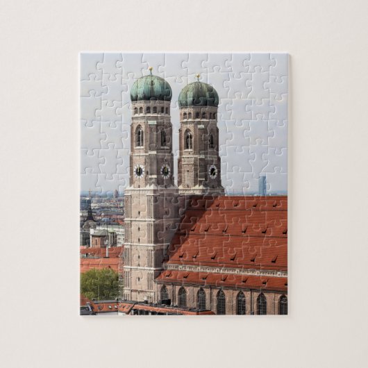 Kathedraal van München Frauenkirche - 8 x 10 - 110 Legpuzzel (Verticaal)
