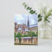 Kathedraal van Notre-Dame 2 Briefkaart (Staand voorkant)