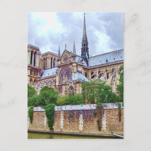 Kathedraal van Notre-Dame 2 Briefkaart (Voorkant)
