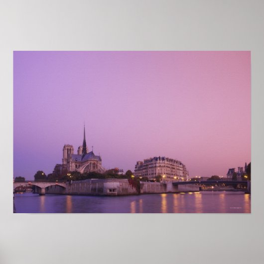 Kathedraal van Notre Dame 2 Poster (Voorkant)