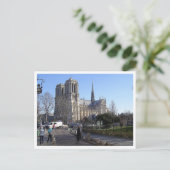 Kathedraal van Notre-Dame Briefkaart (Staand voorkant)