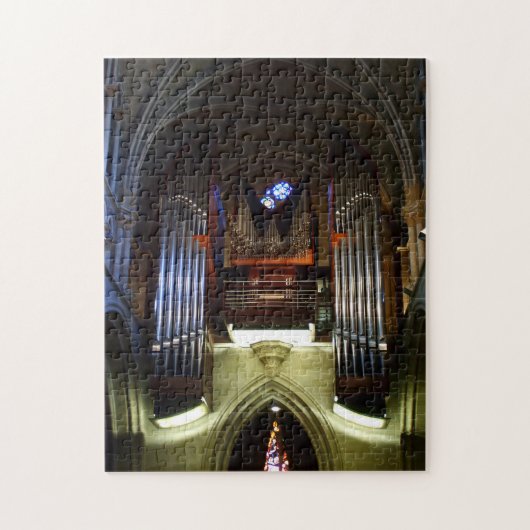 Kathedraal van Notre Dame in Lausanne (Zwitserland Legpuzzel (Verticaal)