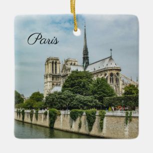 Kathedraal van Notre Dame in Parijs Keramisch Ornament