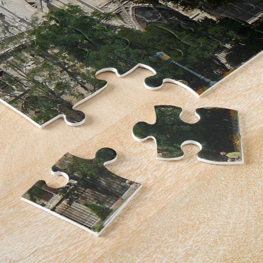 Kathedraal van Notre Dame in Parijs Legpuzzel (Zijkant)