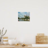 Kathedraal van Notre Dame in Parijs Poster (Keuken)