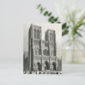 Kathedraal van Notre Dame, Parijs Briefkaart (Staand voorkant)