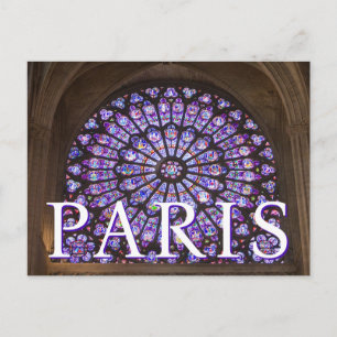 Kathedraal van Notre-Dame   Parijs, Frankrijk Briefkaart