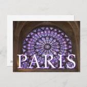 Kathedraal van Notre-Dame | Parijs, Frankrijk | Da Briefkaart (Voorkant / Achterkant)