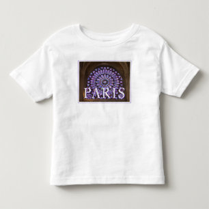 Kathedraal van Notre-Dame   Parijs, Frankrijk Kinder Shirts