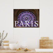 Kathedraal van Notre-Dame | Parijs, Frankrijk Poster (Keuken)