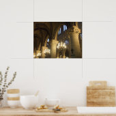 Kathedraal van Notre Dame, Parijs, Frankrijk Poster (Keuken)