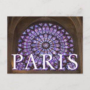 Kathedraal van Notre-Dame Parijs, Frankrijk Ve Briefkaart