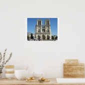 Kathedraal van Notre Dame Poster (Keuken)