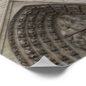 Kathedraal van Notre Dame Poster (Hoek)