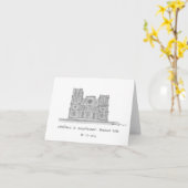 Kathedraal van Ouagadougou, Ouagadougou, Burkina F Kaart (Gele Bloem)