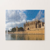 Kathedraal van Palma de Mallorca in het Gouden uur Legpuzzel (Horizontaal)