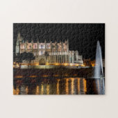 Kathedraal van Palma de Mallorca 's nachts - Spanj Legpuzzel (Horizontaal)