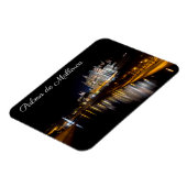 Kathedraal van Palma de Mallorca 's nachts - Spanj Magneet (Linkerzijde)