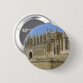 Kathedraal van Palma Ronde Button 5,7 Cm (Voorkant /achterkant)