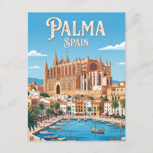 Kathedraal van Palma Spanje Briefkaart