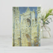 Kathedraal van Rouen Westgevel Zonlicht, Claude Mo (Staand voorkant)
