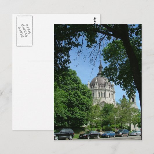 Kathedraal van Saint Paul Briefkaart (Voorkant / Achterkant)