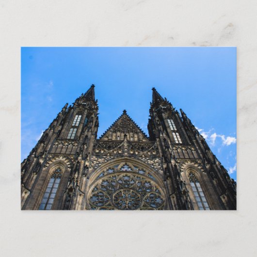 Kathedraal van Saint Vitus Briefkaart (Voorkant)