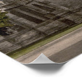 Kathedraal van Salisbury in Engeland (1900) Poster (Hoek)