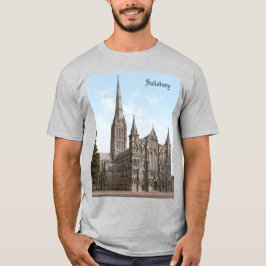 Kathedraal van Salisbury in Engeland (1900) T-shirt