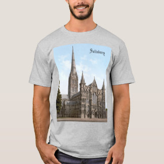 Kathedraal van Salisbury in Engeland (1900) T-shirt