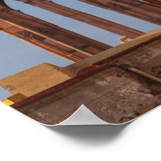 kathedraal van San Miguel Archangel Poster (Hoek)