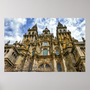 Kathedraal van Santiago de Compostela Poster