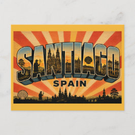 Kathedraal van Santiago de Compostela, Spanje Briefkaart